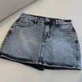 FALDA SHORT GRIS 😍