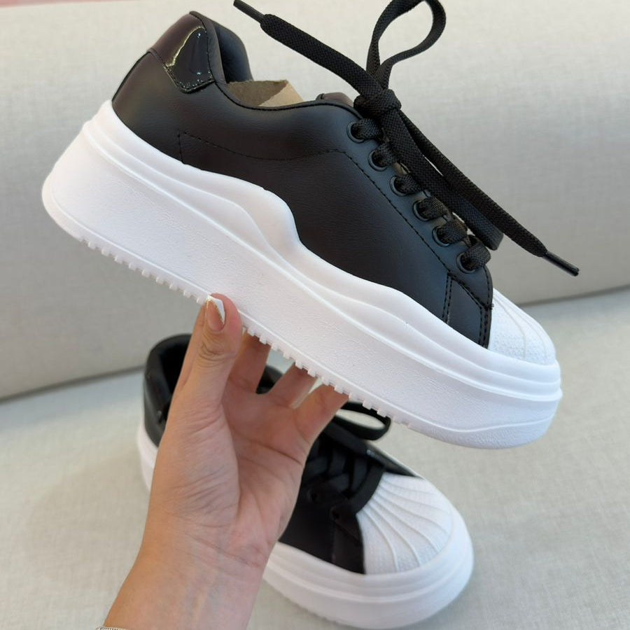 Tennis Dm negro con blanco