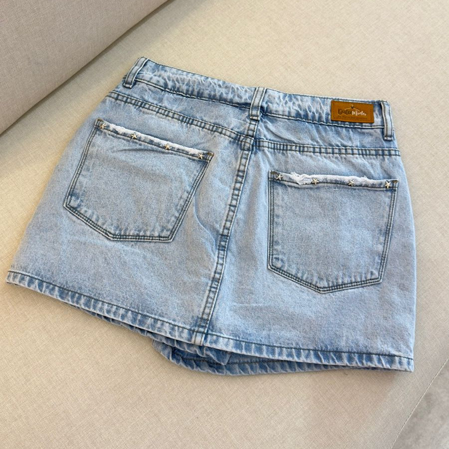 FALDA SHORT ESTRELLAS