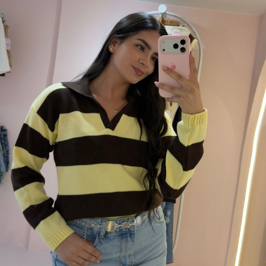 polo bicolor