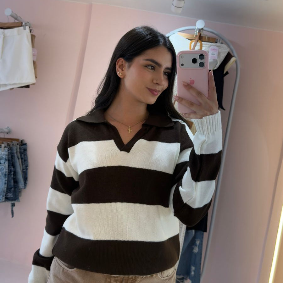 polo bicolor