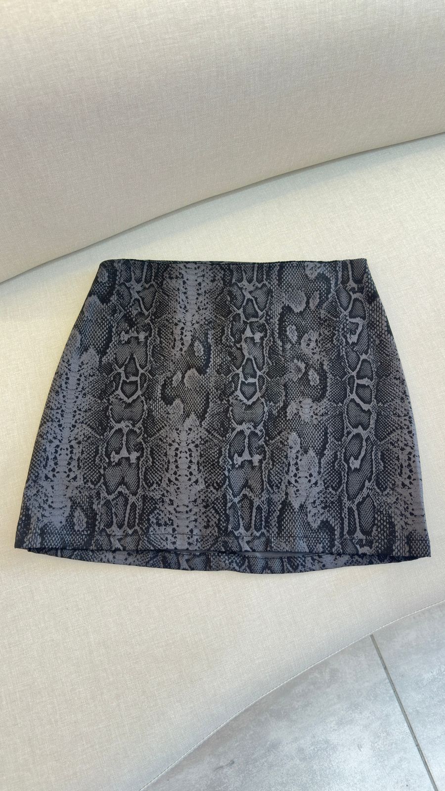 Falda print.